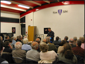 Members and visiting guests at the October 2006 open evening